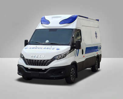 Novo Ambulanc de alta teto di&aacute;rio (diesel)