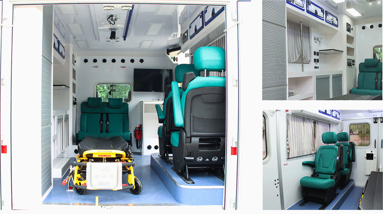 Veículo de cabine de ambulância da Iveco Eurocargo (diesel)