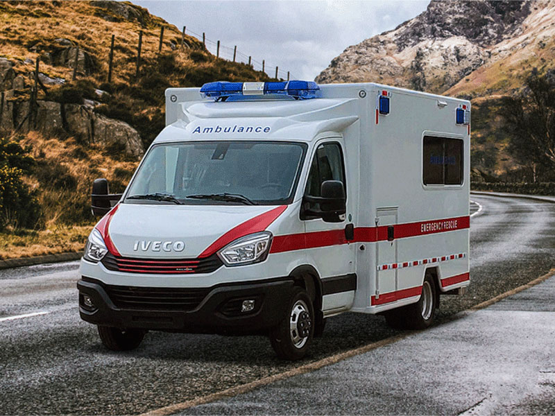 Veículo de cabine de ambulância da Iveco Eurocargo (diesel)