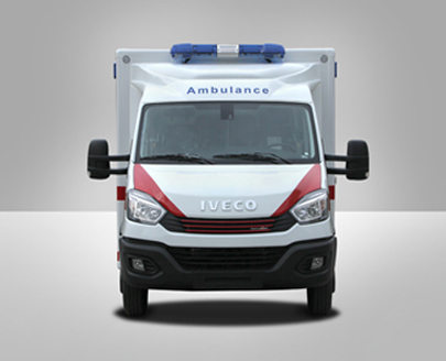 Ve&iacute;culo de cabine de ambul&acirc;ncia da Iveco Eurocargo (diesel)