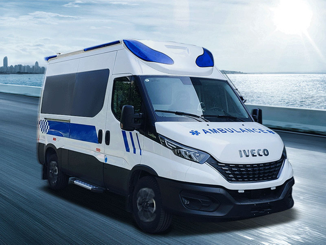 IVECO importado Nova ambul&acirc;ncia di&aacute;ria de alta teto (diesel)